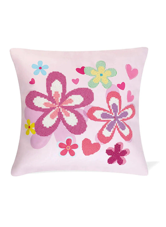 Diamond Art Pillowcase Kit Sparkle Floral Cozy Nights -  ToylandEU™