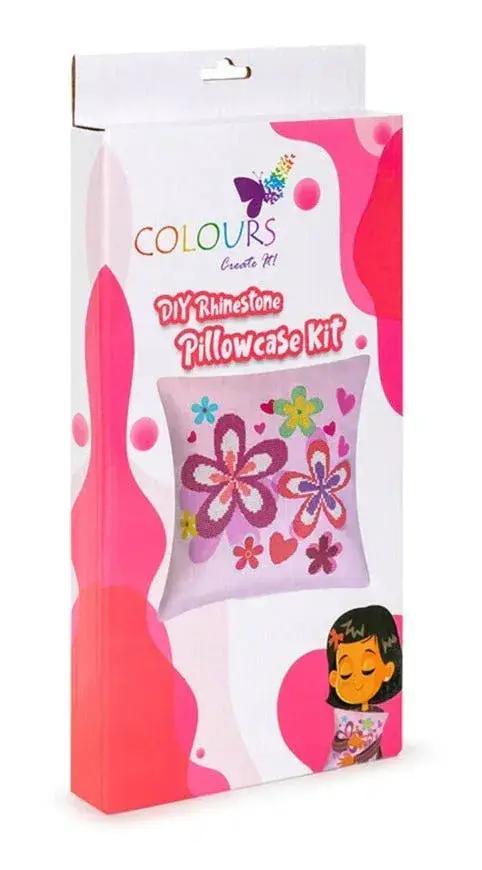  Diamond Art Pillowcase Kit Sparkle Floral Cozy Nights -  ToylandEU™