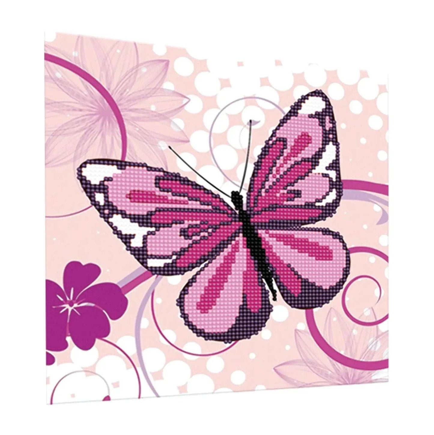 Diamond Art Butterfly Canvas Kit For Relaxing Crafting - ToylandEU
