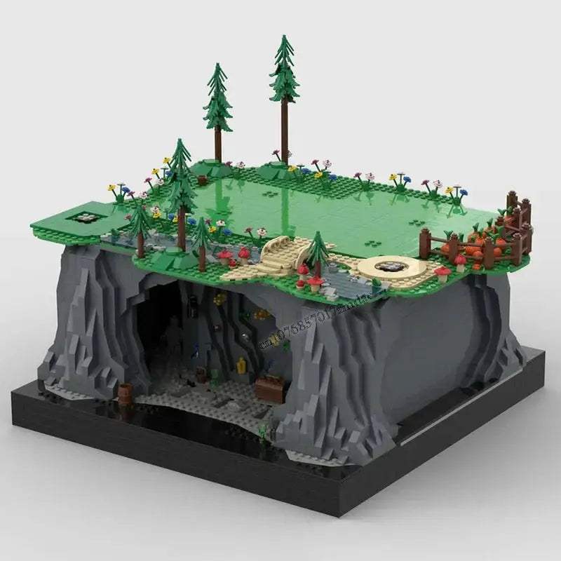  Diamond Mine Fairy Tale MOC Creative Puzzle Model Kit -  ToylandEU™