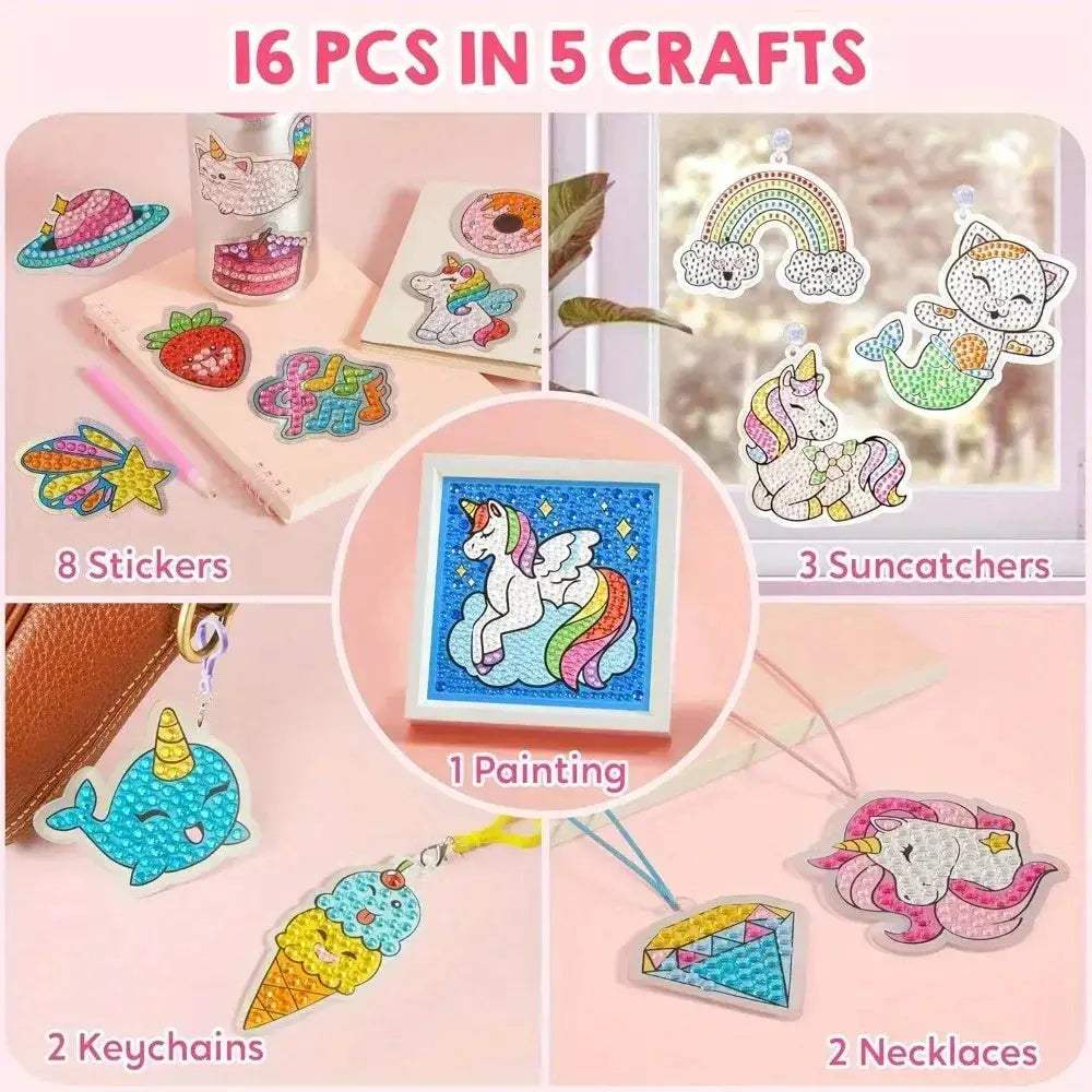  Diamond Painting Kit For Kids All Inclusive -  ToylandEU™