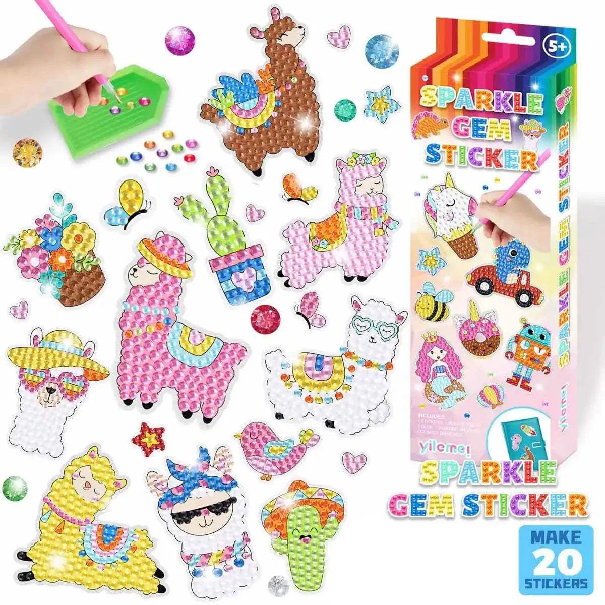 Diamond Painting Kit For Kids Sparkling Creative Art Tools - ToylandEU