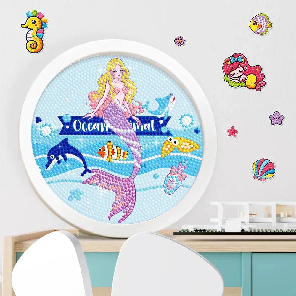  DIY Diamond Painting Kit Unicorn Mermaid Mosaic Gift -  ToylandEU™