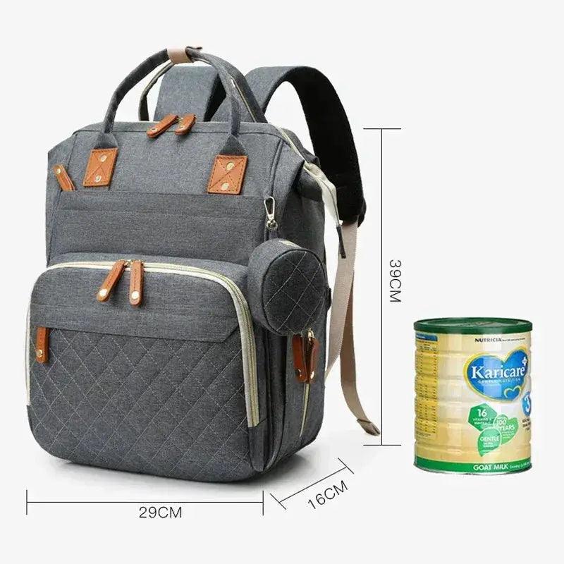  Diaper Bag Backpack Foldable Changing Pad Three In One -  ToylandEU™