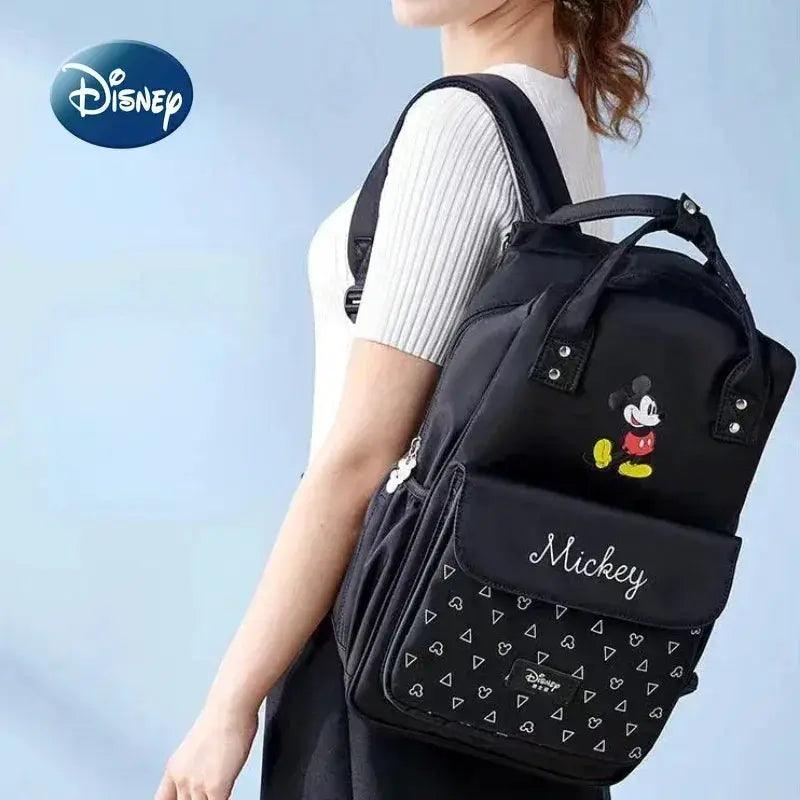  Disney New Diaper Bag Backpack Luxury Brand Original Fashion Baby Diaper Bag Backpack Cartoon Cute Storage Baby Bag High Quality -  ToylandEU™