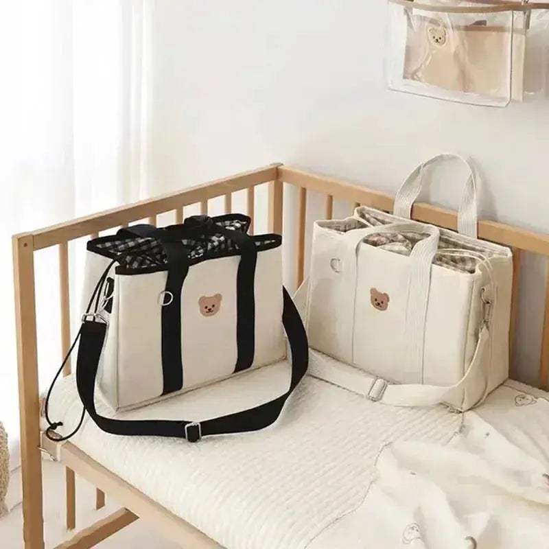 Diaper Bag For Moms No Zipper Easy Access Spacious - ToylandEU
