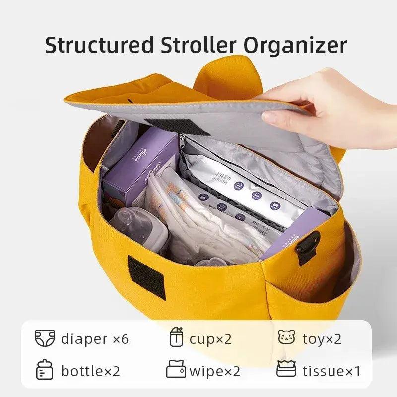  Sunveno Cat Diaper Bag Large Capacity Mommy Travel Bag Maternity Universal Baby Stroller Bags Organizer -  ToylandEU™