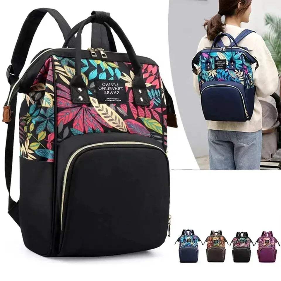 Diaper Bag Travel Backpack For Moms With Large Capacity - ToylandEU
