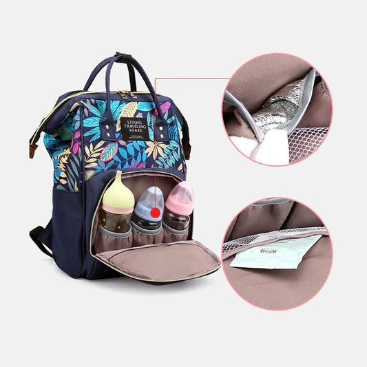 Diaper Bag Travel Backpack For Moms With Large Capacity - ToylandEU