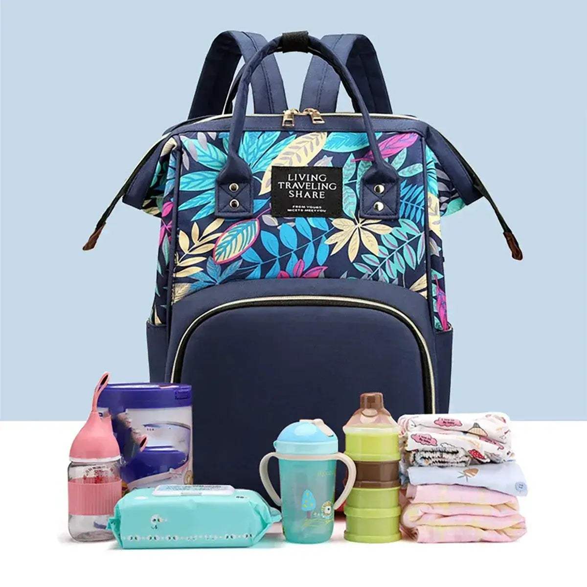 Diaper Bag Travel Backpack For Moms With Large Capacity - ToylandEU
