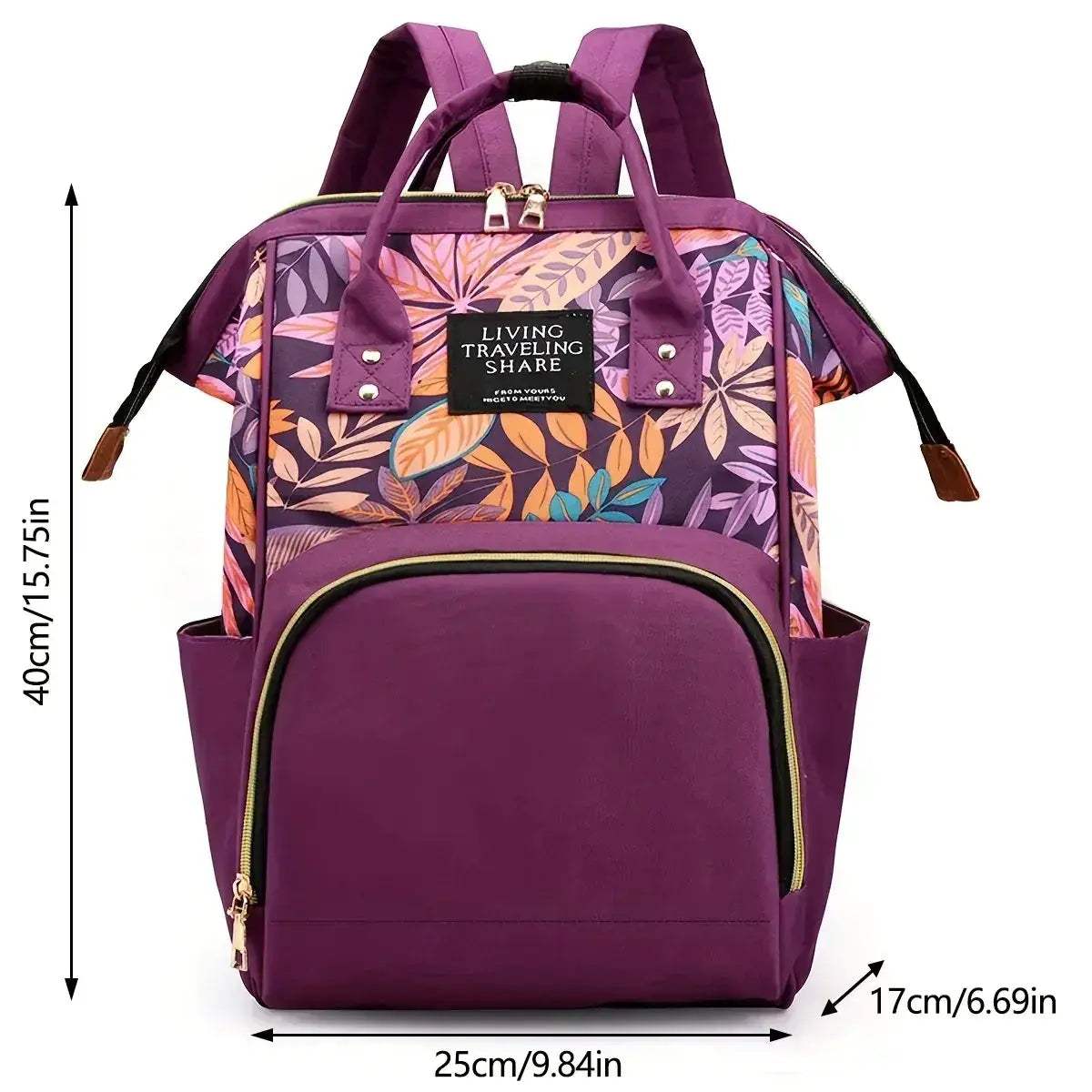 Diaper Bag Travel Backpack For Moms With Large Capacity - ToylandEU