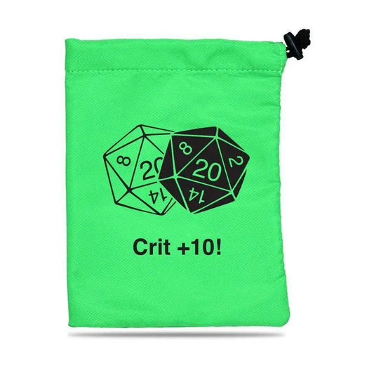  Dice Bag Treasure Nest Premium Velvet Lined Crit Plus Ten -  ToylandEU™