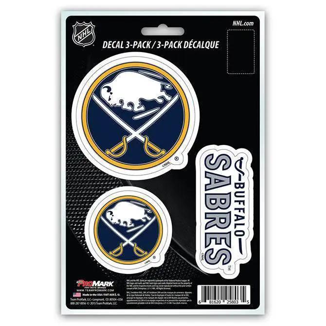  Buffalo Sabres Die Cut Decals 3 Pack Premium Clear Vinyl -  ToylandEU™