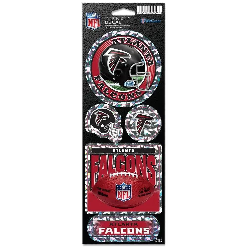  Atlanta Falcons Die Cut Prismatic Decal 4x11 Sticker Sheet -  ToylandEU™