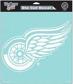  Detroit Red Wings Decal 8x8 Die Cut White -  ToylandEU™