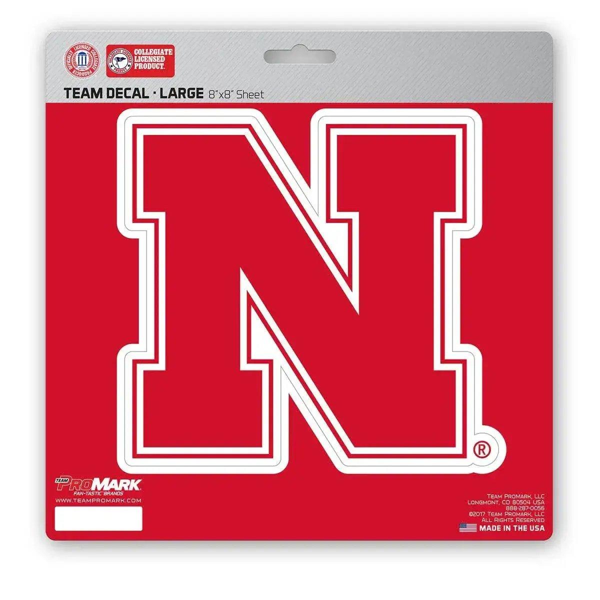 Nebraska Cornhuskers Die Cut Decal 8x8 Premium UV Laminated -  ToylandEU™