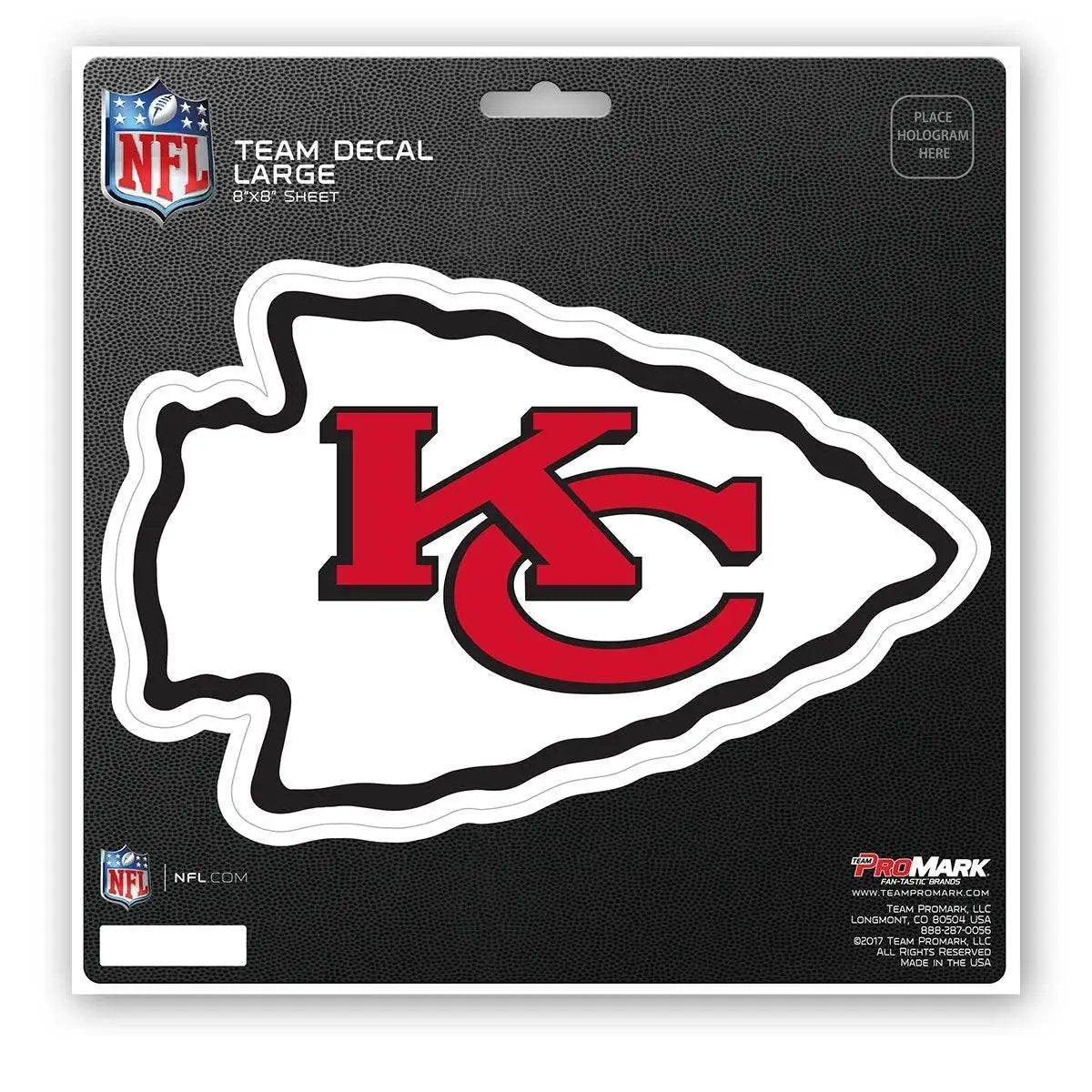  Kansas City Chiefs 8x8 Die Cut Vinyl Decal Premium Logo -  ToylandEU™