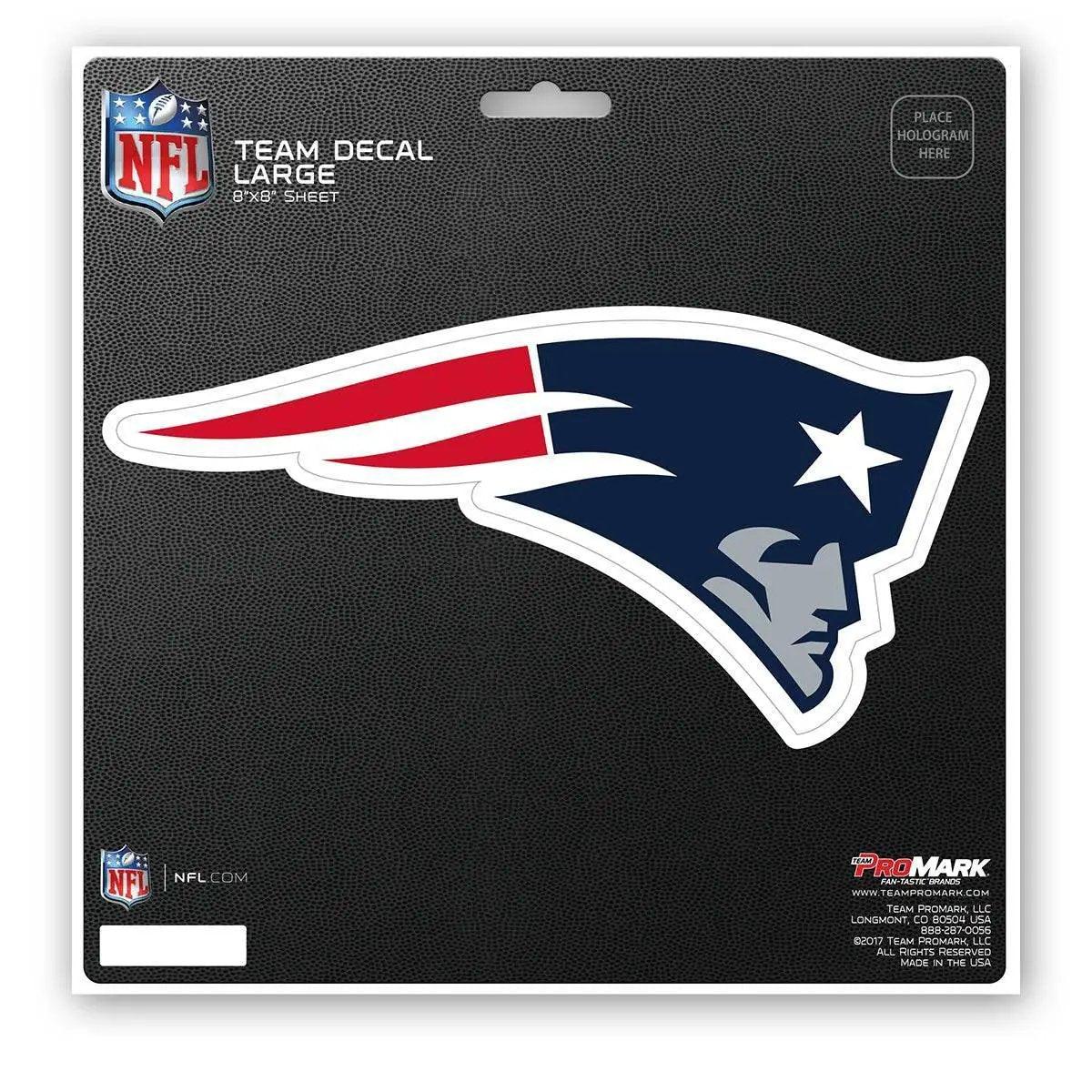  New England Patriots 8x8 Die Cut Vinyl Decal UV Protected -  ToylandEU™