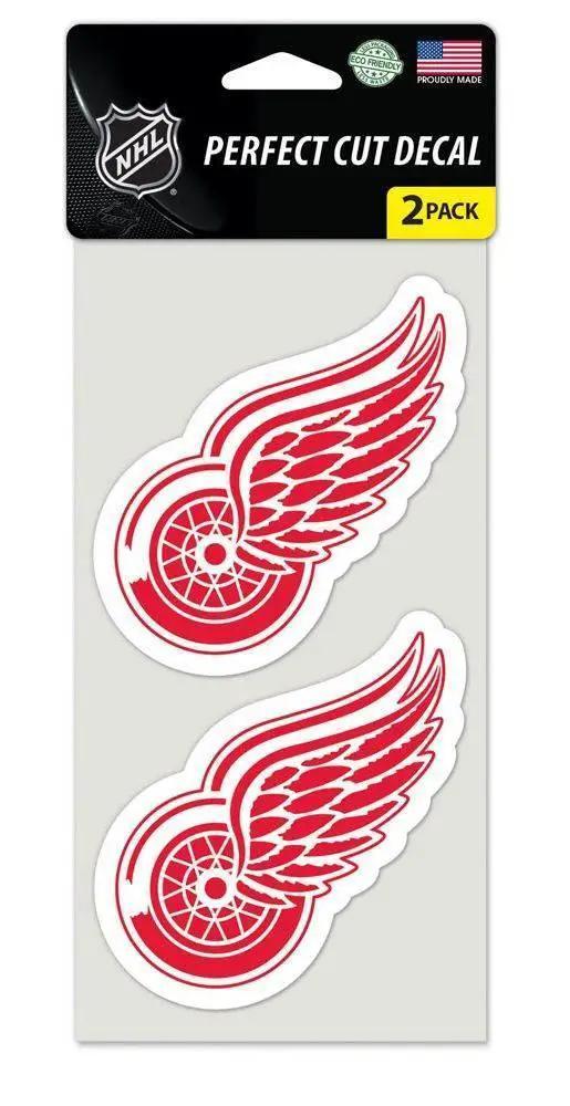  Detroit Red Wings NHL Die Cut Decals Set of 2 Outdoor Vinyl -  ToylandEU™