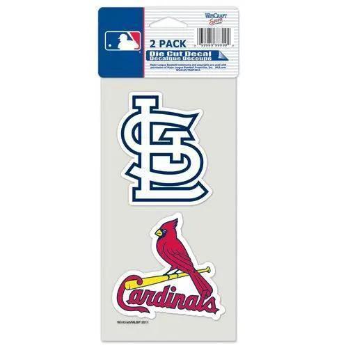  St. Louis Cardinals Set of 2 Die Cut Decals -  ToylandEU™