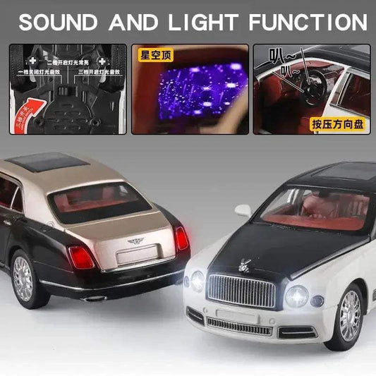    Diecast 1 24 Bentley Mulsanne Model Car Sound|  -  ToylandEU™