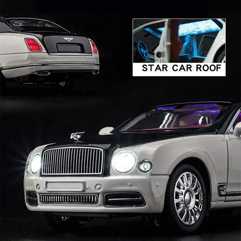    Diecast 1 24 Bentley Mulsanne Model Car Sound|  -  ToylandEU™