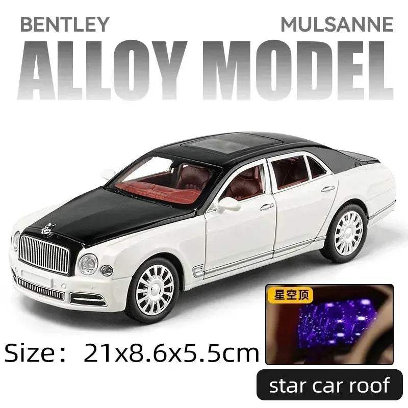   Diecast 1 24 Bentley Mulsanne Model Car Sound|  -  ToylandEU™