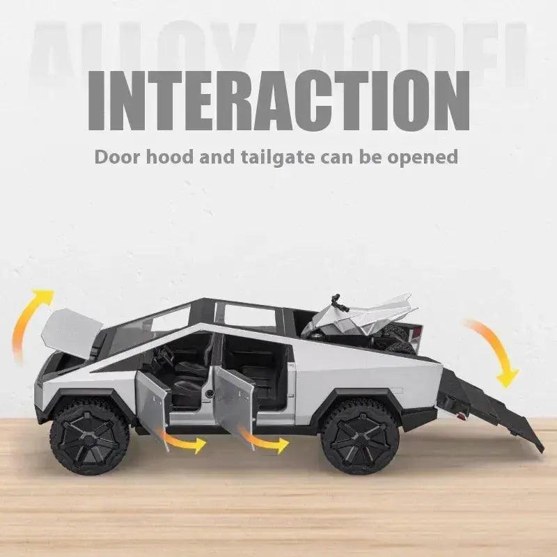    Diecast 1:24 Cybertruck Sound Toy SUV -   -  ToylandEU™