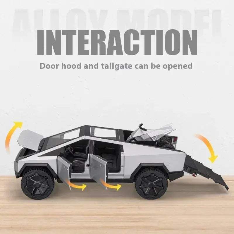    Diecast 1:24 Cybertruck Sound Toy SUV -   -  ToylandEU™