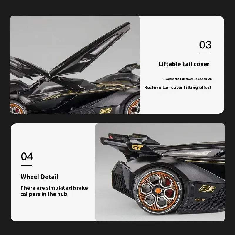    Diecast 1 24 Lambo GT Sound And Light |   -  ToylandEU™