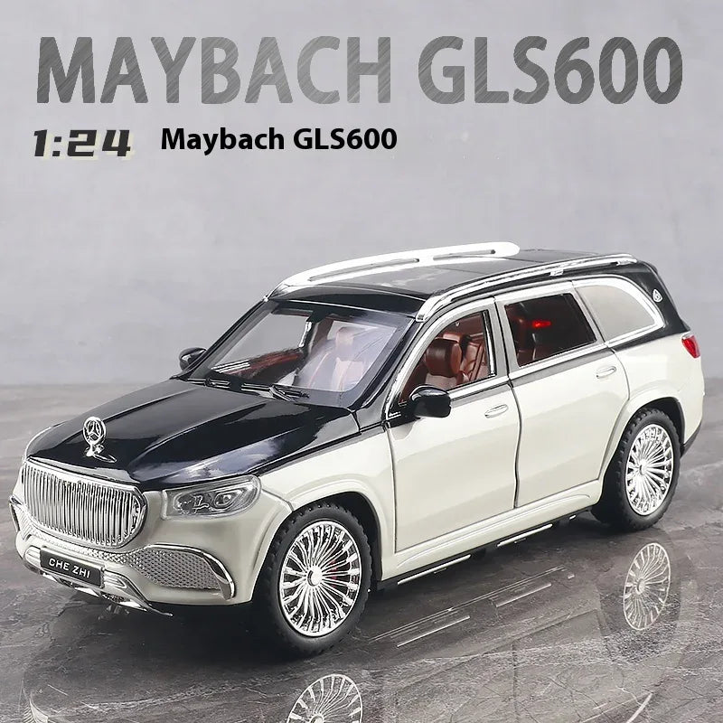 Diecast 1 24 Mercedes Maybach GLS600 Alloy SUV Model For Collectors - ToylandEU