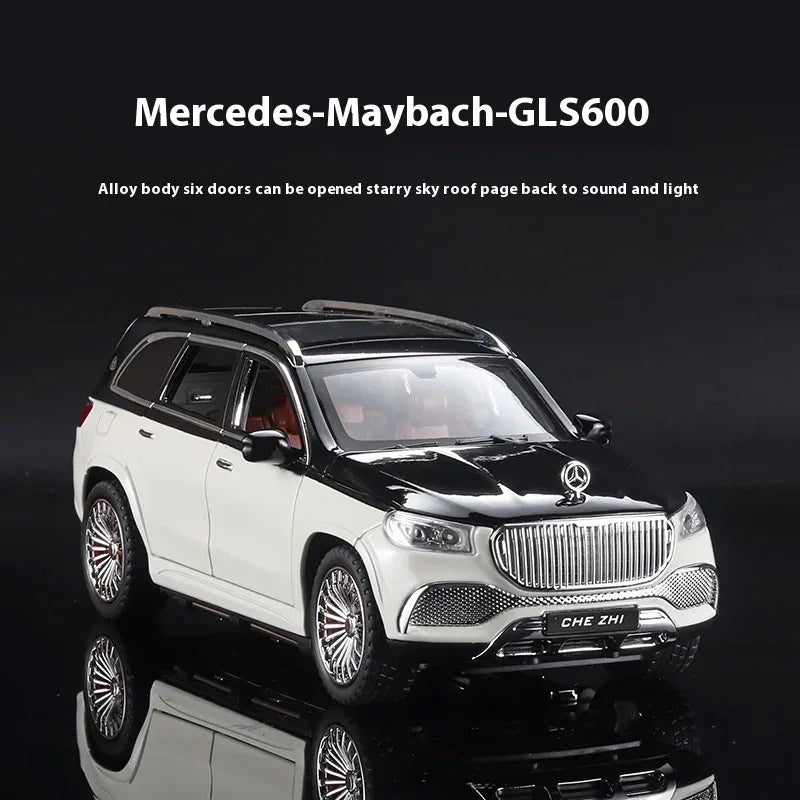 Diecast 1 24 Mercedes Maybach GLS600 Alloy SUV Model For Collectors - ToylandEU