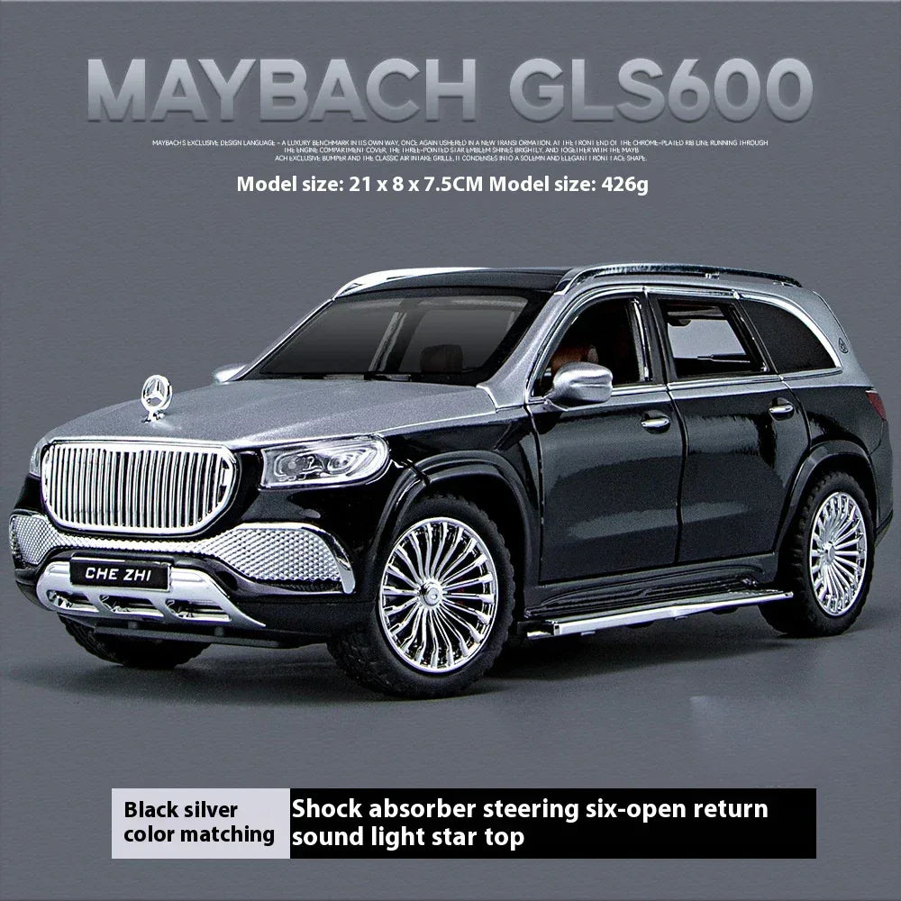 Diecast 1 24 Mercedes Maybach GLS600 Alloy SUV Model For Collectors - ToylandEU