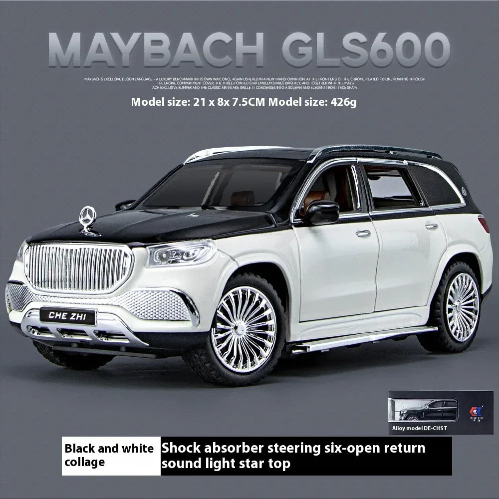 Diecast 1 24 Mercedes Maybach GLS600 Alloy SUV Model For Collectors - ToylandEU