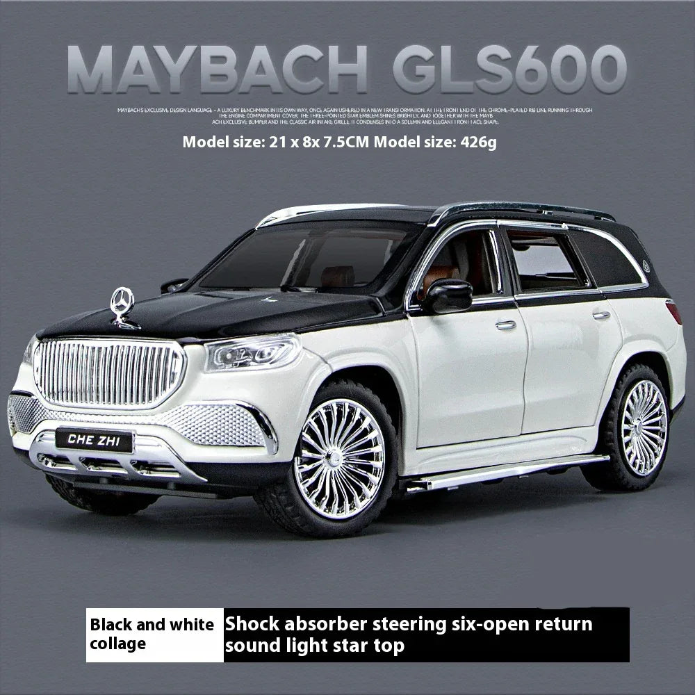Diecast 1 24 Mercedes Maybach GLS600 Alloy SUV Model For Collectors - ToylandEU