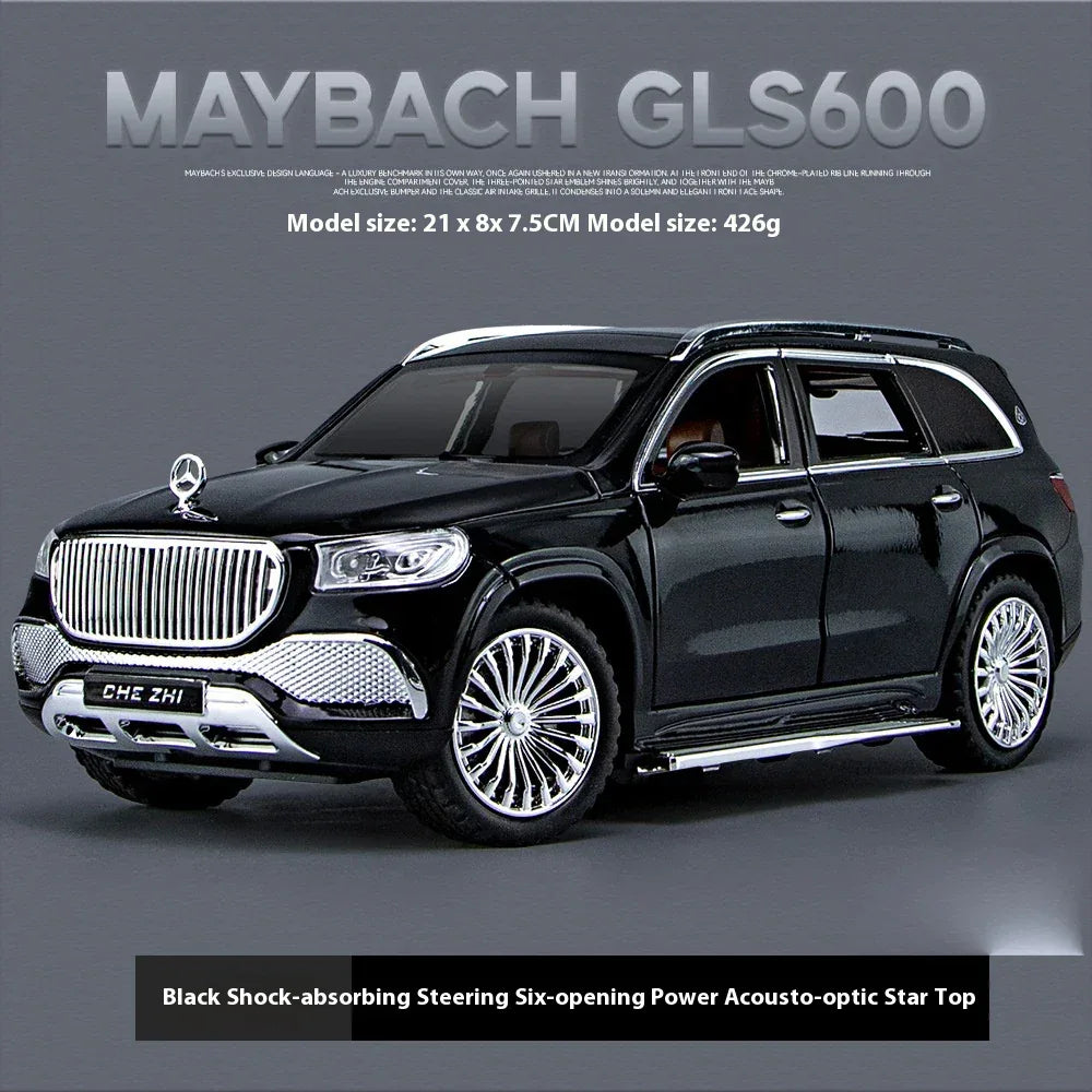 Diecast 1 24 Mercedes Maybach GLS600 Alloy SUV Model For Collectors - ToylandEU