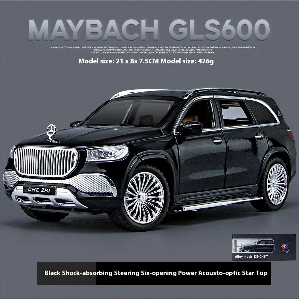 Diecast 1 24 Mercedes Maybach GLS600 Alloy SUV Model For Collectors - ToylandEU