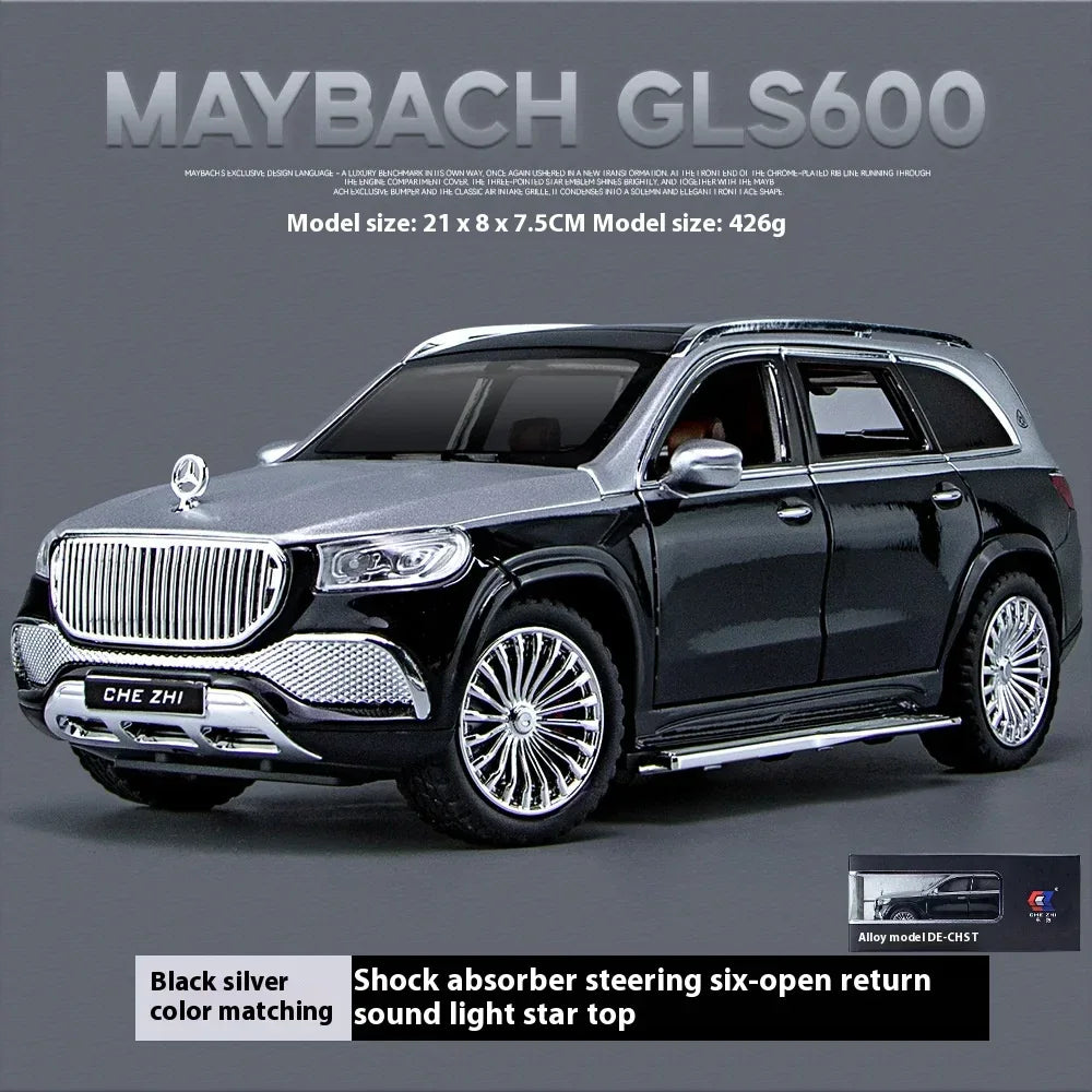 Diecast 1 24 Mercedes Maybach GLS600 Alloy SUV Model For Collectors - ToylandEU