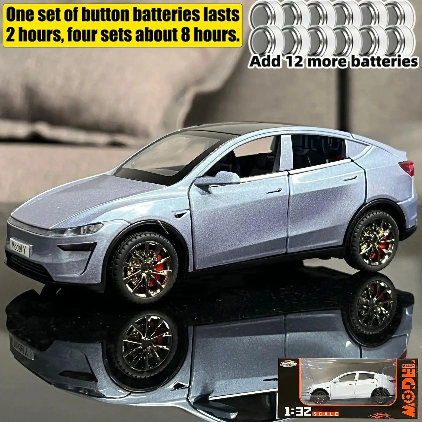    Diecast 1:32 Model Car Sound and Light |   -  ToylandEU™
