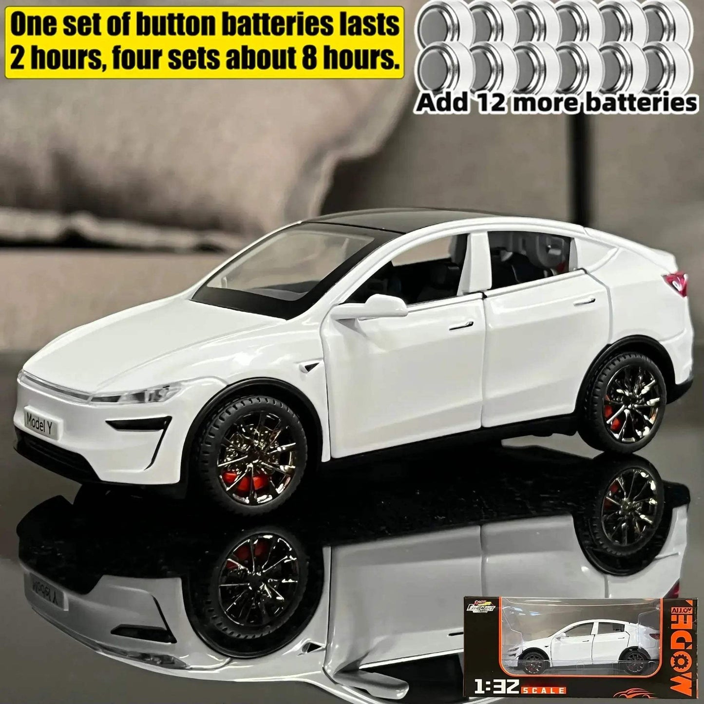    Diecast 1:32 Model Car Sound and Light |   -  ToylandEU™