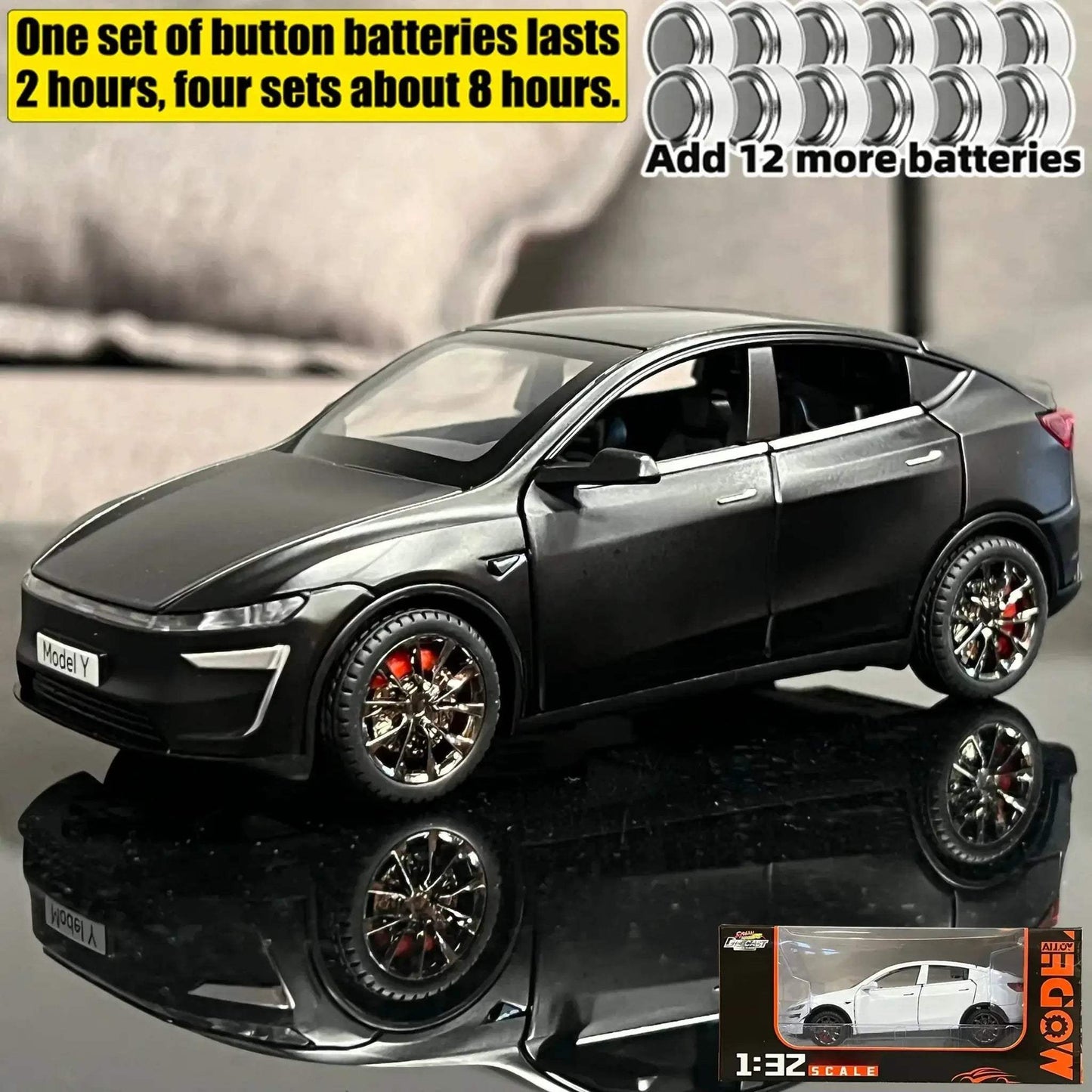    Diecast 1:32 Model Car Sound and Light |   -  ToylandEU™