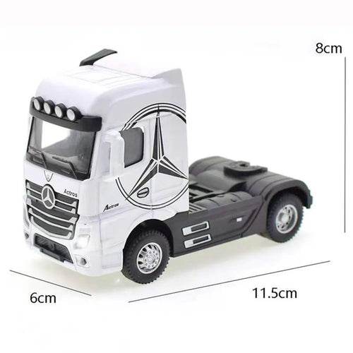 Diecast 1:50 Scale Truck with Lights, Sounds & Container Fun - ToylandEU