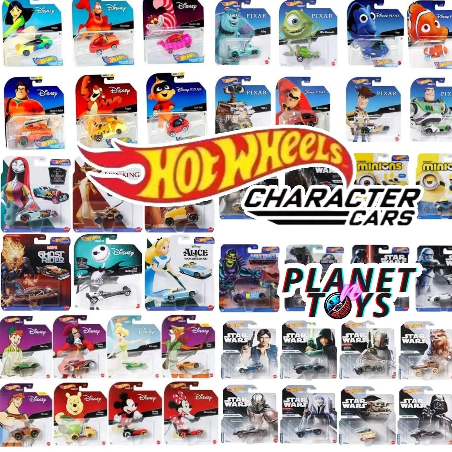Diecast Cars 1 To 64 Character Figures For Collectors - ToylandEU