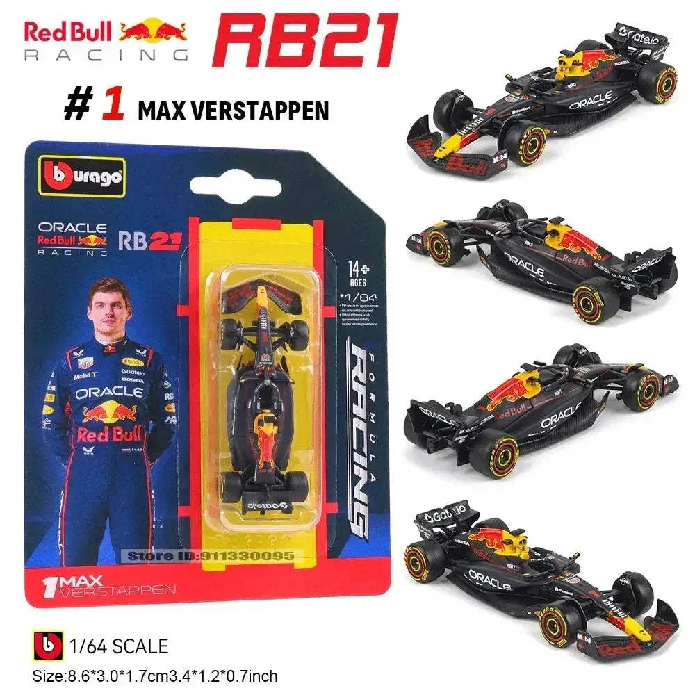 Diecast 1:64 Mercedes AMG F1 W16 Model Car for Collectors - ToylandEU