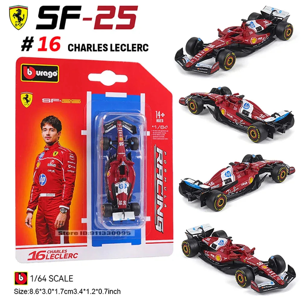 Diecast 1:64 Mercedes AMG F1 W16 Model Car for Collectors - ToylandEU