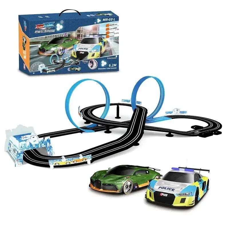 Diecast 1:64 Remote Control Race Cars On Roller Coaster Track - ToylandEU