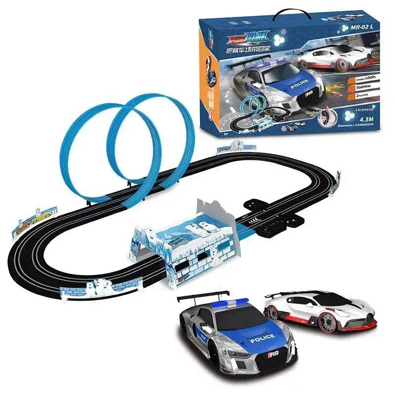 Diecast 1:64 Remote Control Race Cars On Roller Coaster Track - ToylandEU