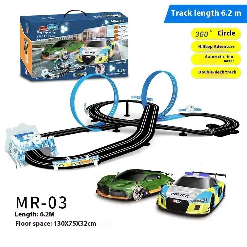 Diecast 1:64 Remote Control Race Cars On Roller Coaster Track - ToylandEU