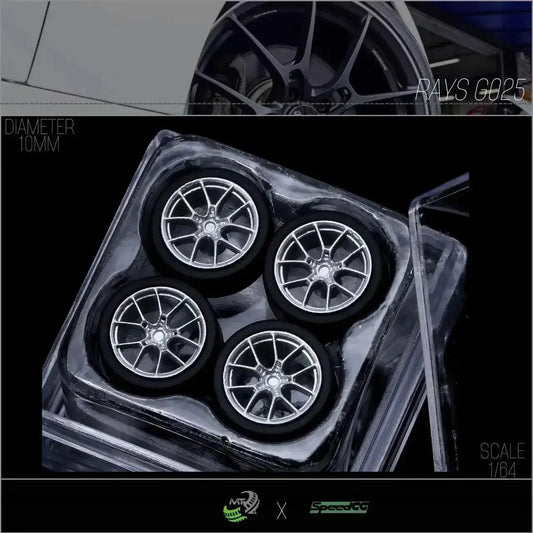  Diecast 1 64 Scale Wheels With Premium Rubber Tires -  ToylandEU™