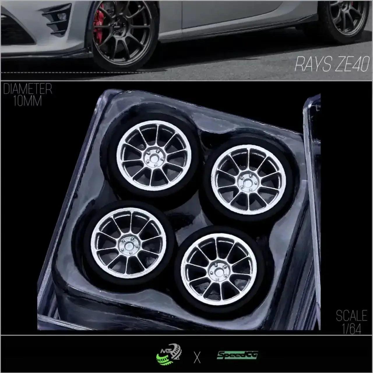  Diecast 1 64 Scale Wheels With Premium Rubber Tires -  ToylandEU™